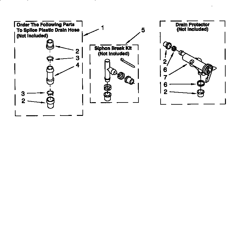 Whirlpool CAP2761EW0 water system diagram
