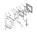 Whirlpool RBS275PDQ6 oven door diagram