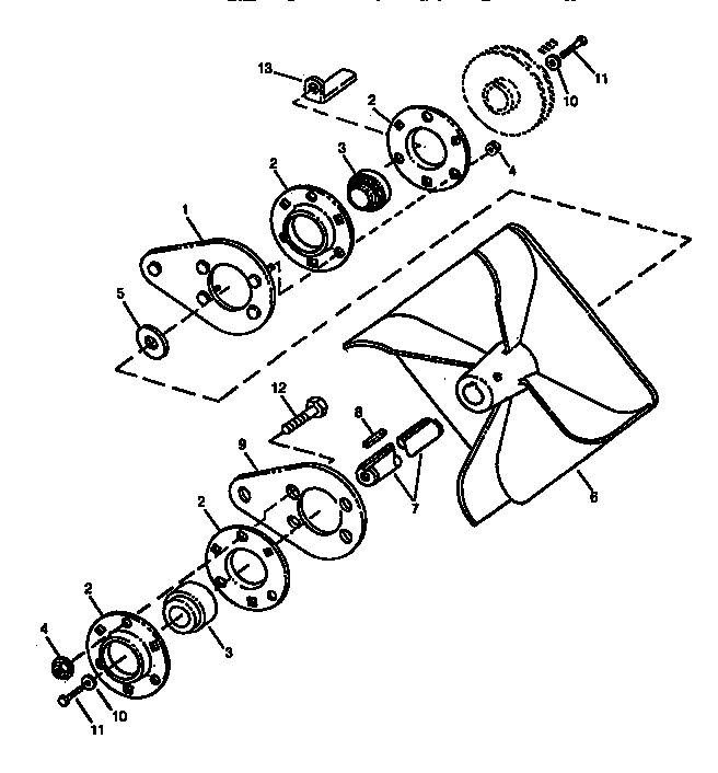 Sabre 15538G rotor diagram
