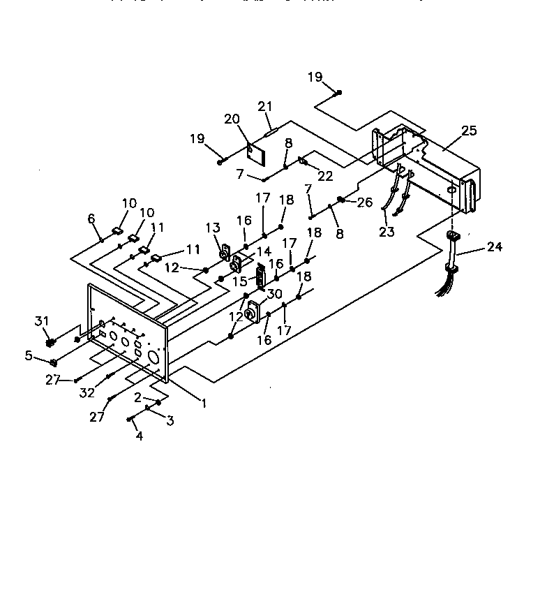 Craftsman 580327180 control panel diagram