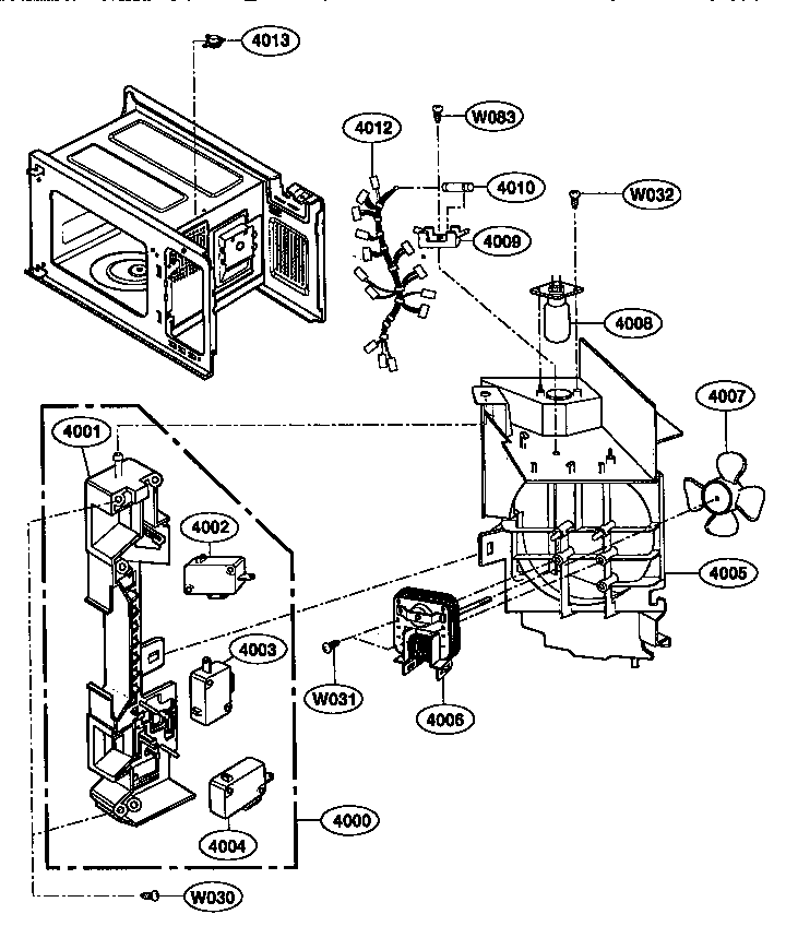 Kenmore 72168280790 suction guide diagram