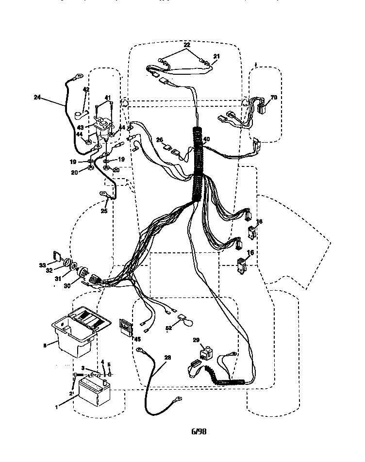 Craftsman 917270632 electrical diagram