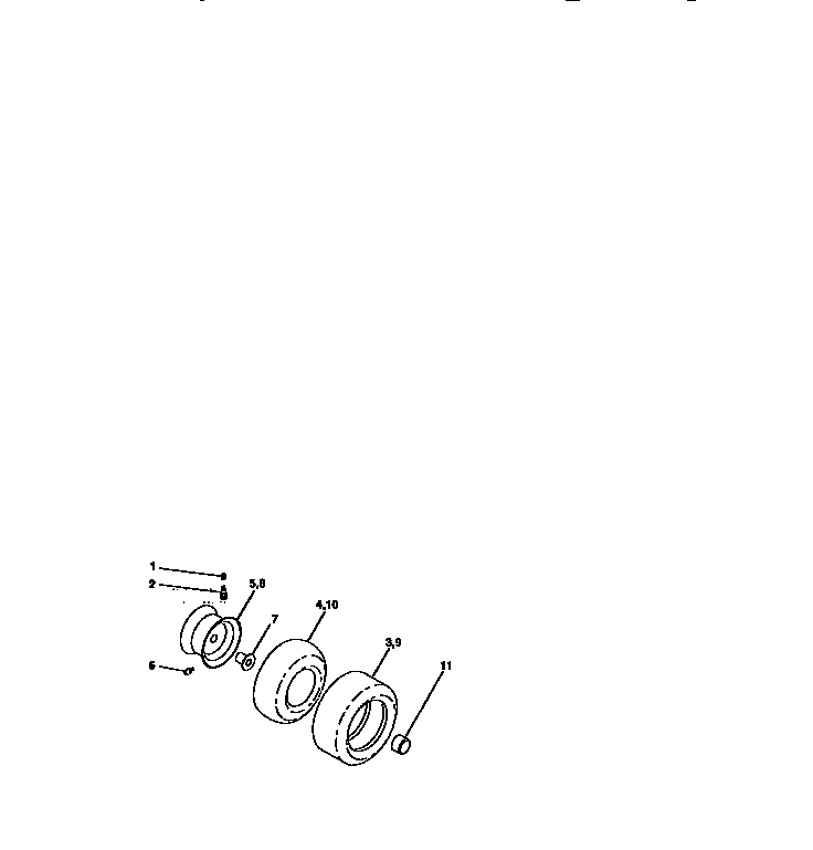 Craftsman 917271380 wheel assembly diagram