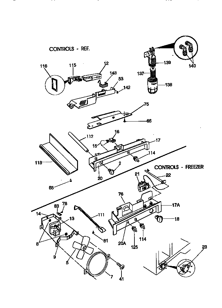 Kenmore 25358677891 controls diagram