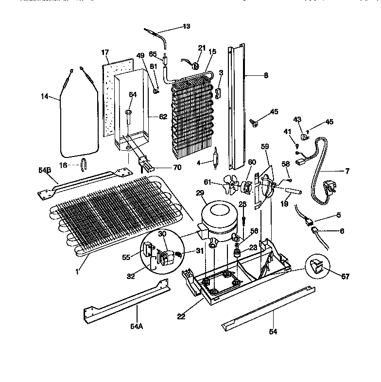 Kenmore 25358677891 system diagram