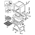 Maytag MGR5730ADL oven/base diagram