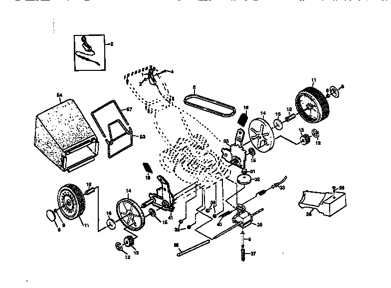 Craftsman 917377562 rotary lawn mower 917.377562 diagram