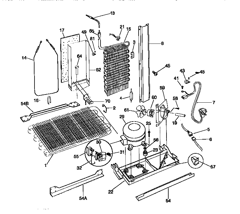 Kenmore 25358687891 system diagram