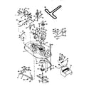 Craftsman 917270642 mower deck diagram