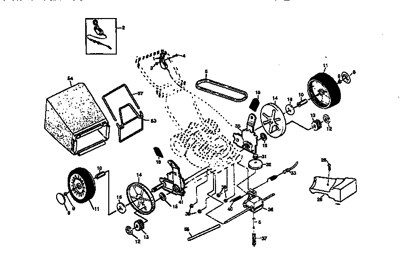 Craftsman 917377552 drive assembly diagram