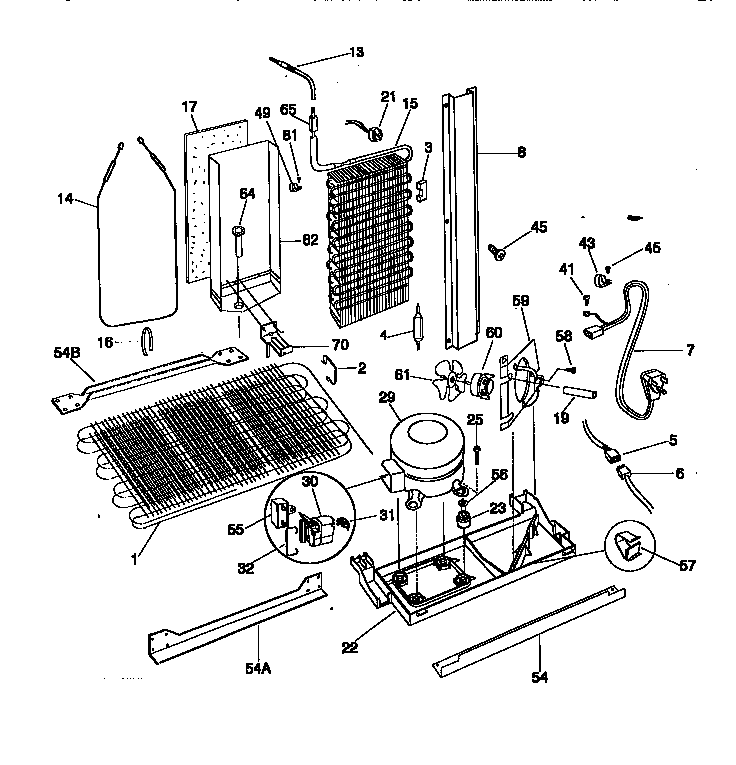 Kenmore 25358085891 system diagram