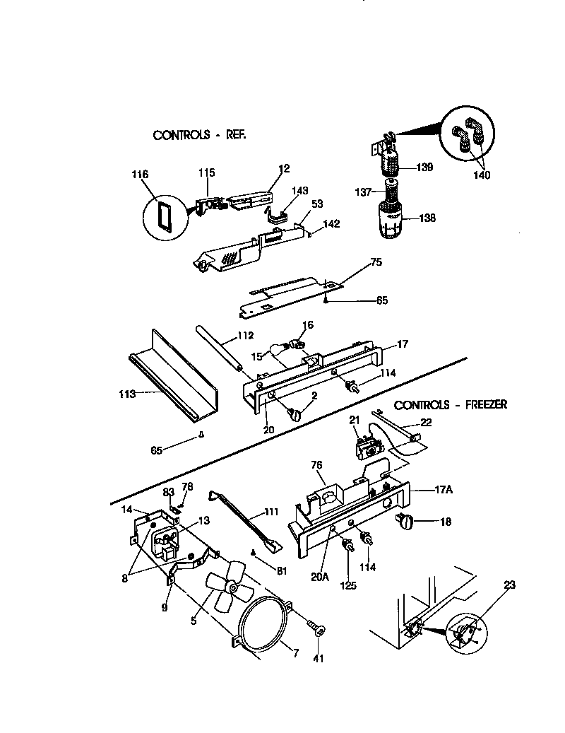 Kenmore 25358682892 controls diagram