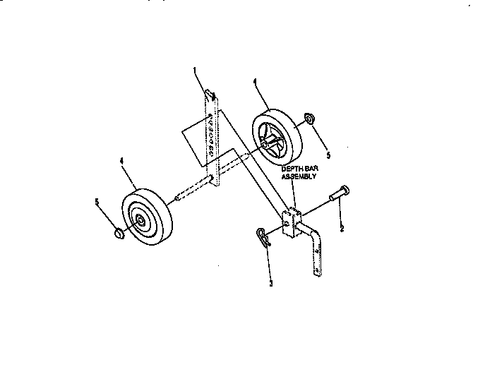 Craftsman 536797500 wheel assembly diagram