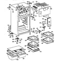 GE TBX14JABBRAA cabinet diagram