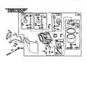Briggs & Stratton 19G412-1129-E1 carburetor diagram