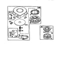 Briggs & Stratton 19G412-1129-E1 rewind starter diagram