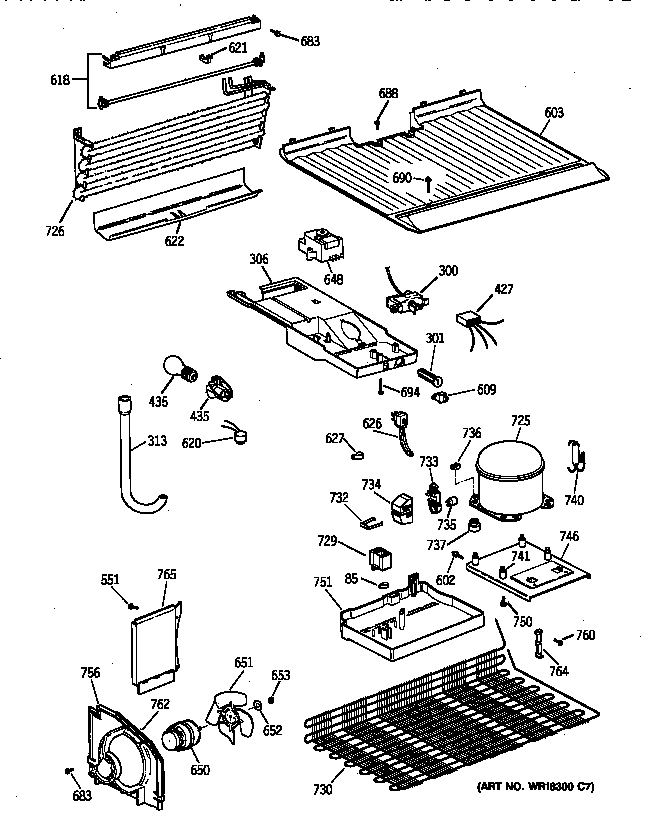 Hotpoint CTX14CABBLWW unit parts diagram