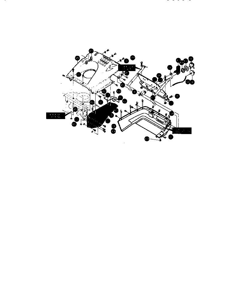 Craftsman 536884582 belt cover assembly diagram