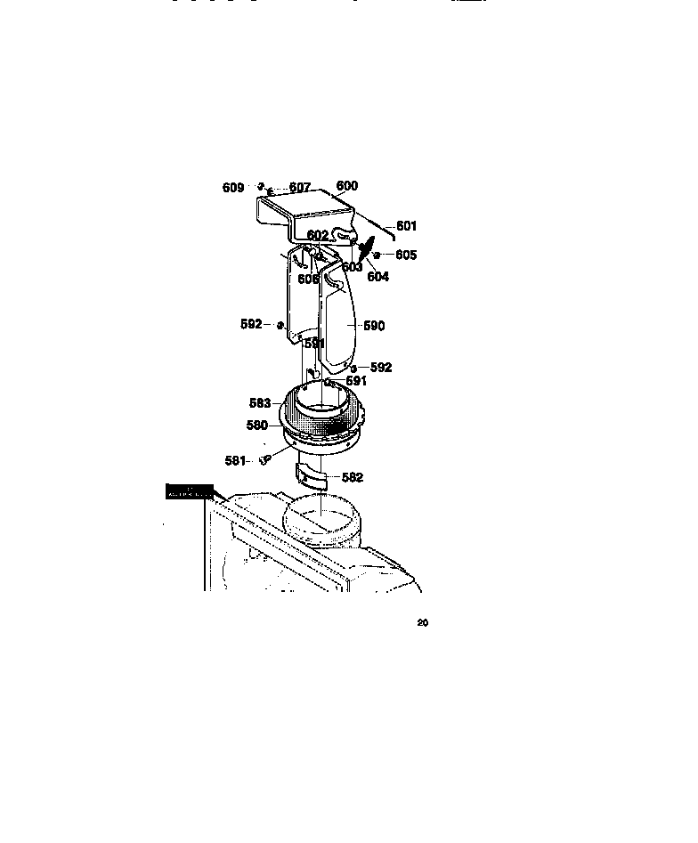 Craftsman 536885210 discharge chute assembly diagram