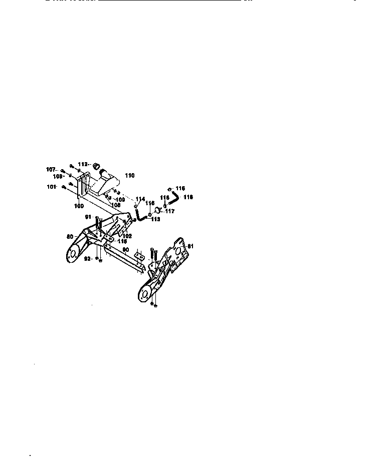 Craftsman 536883510 frame assembly diagram