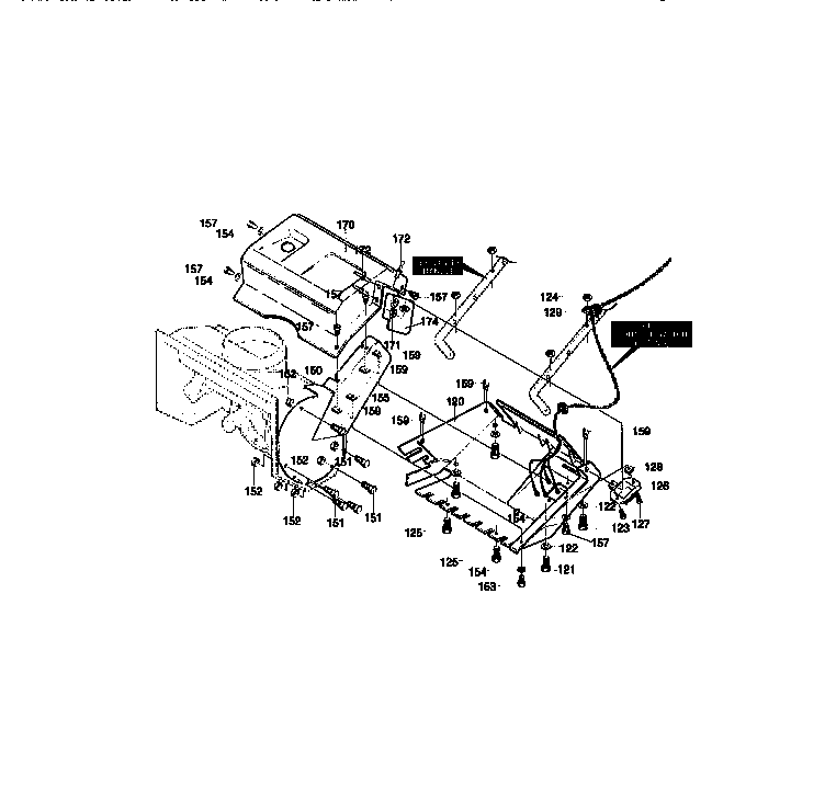 Craftsman 536882090 belt cover assembly diagram