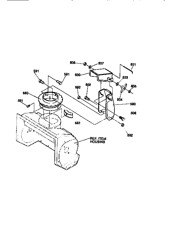 Craftsman 536882090 chute assembly diagram