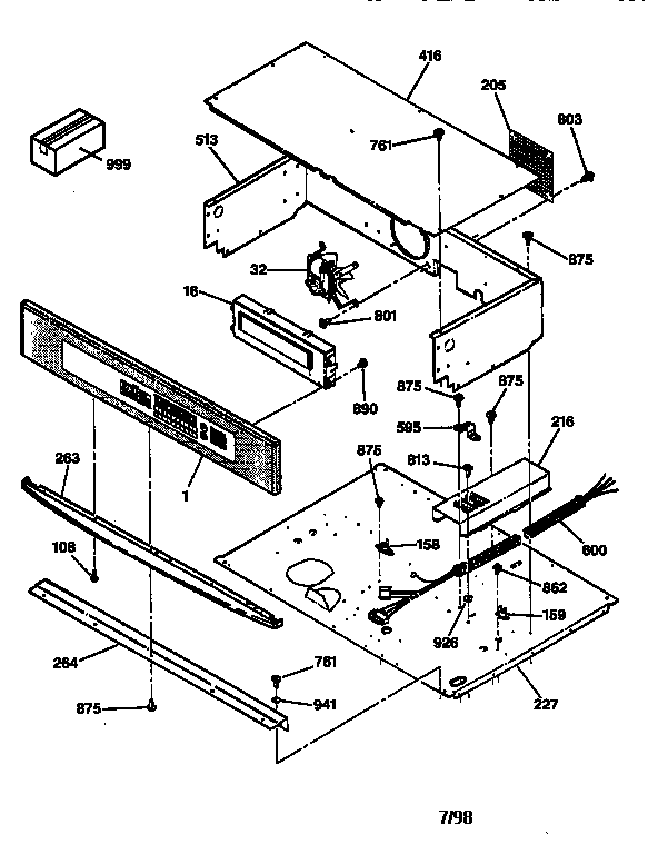 GE JT950SY1SS control panel diagram