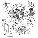 Hotpoint RB754YSAD body section diagram