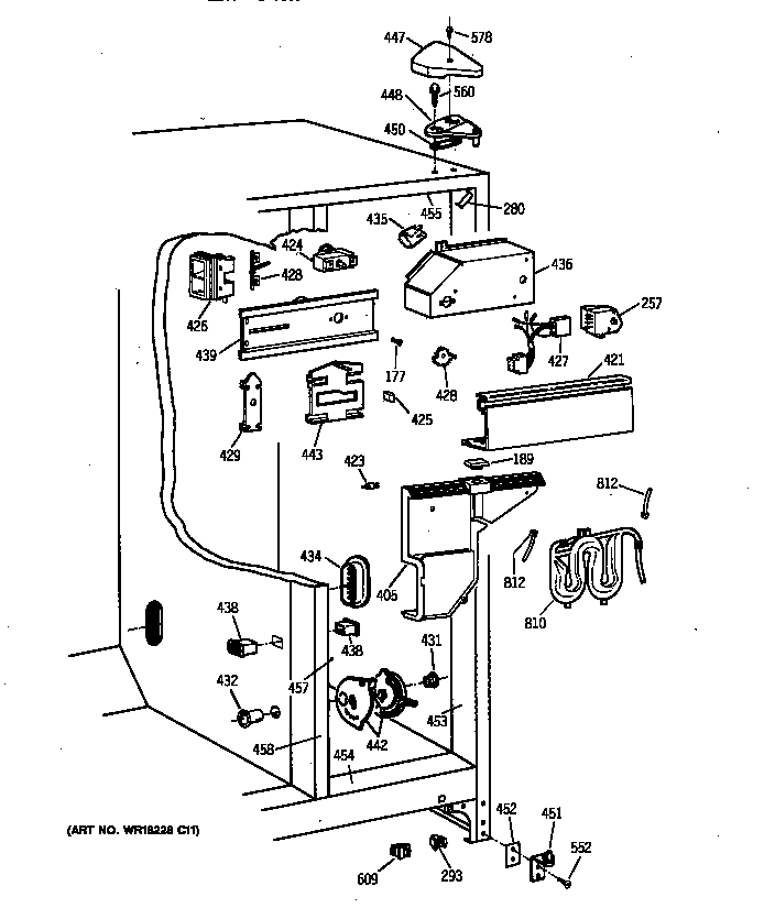 GE MSX25GRBAAA controls diagram