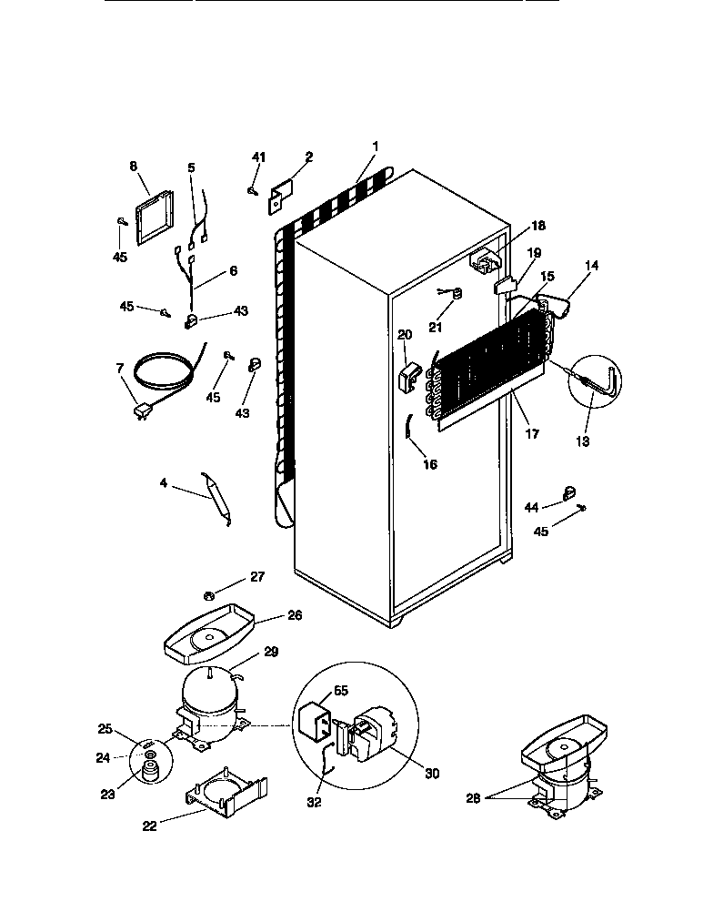 Kenmore 25368137891 system diagram