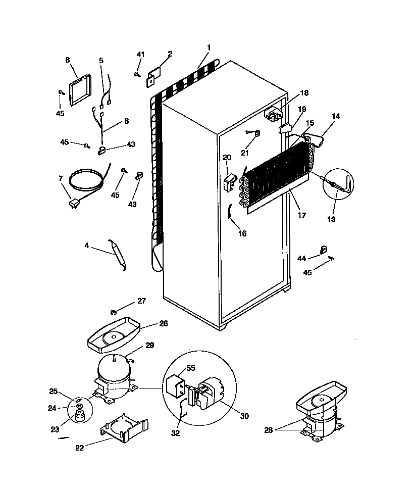 Kenmore 25338672892 system diagram