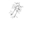 Lawn-Boy 10227-7900001 AND UP handle assembly diagram