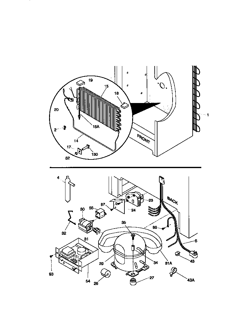 Kenmore 2539280851 system diagram