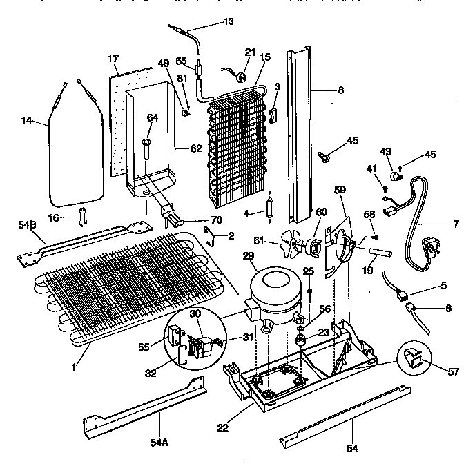 Kenmore 25358685894 system diagram