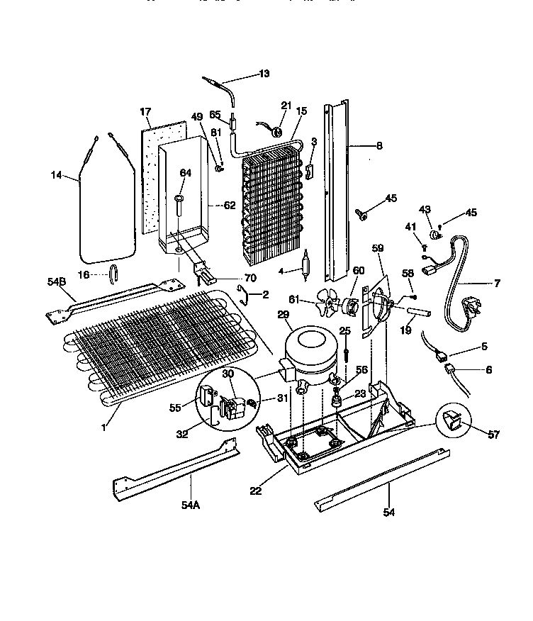Kenmore 25358687894 system diagram