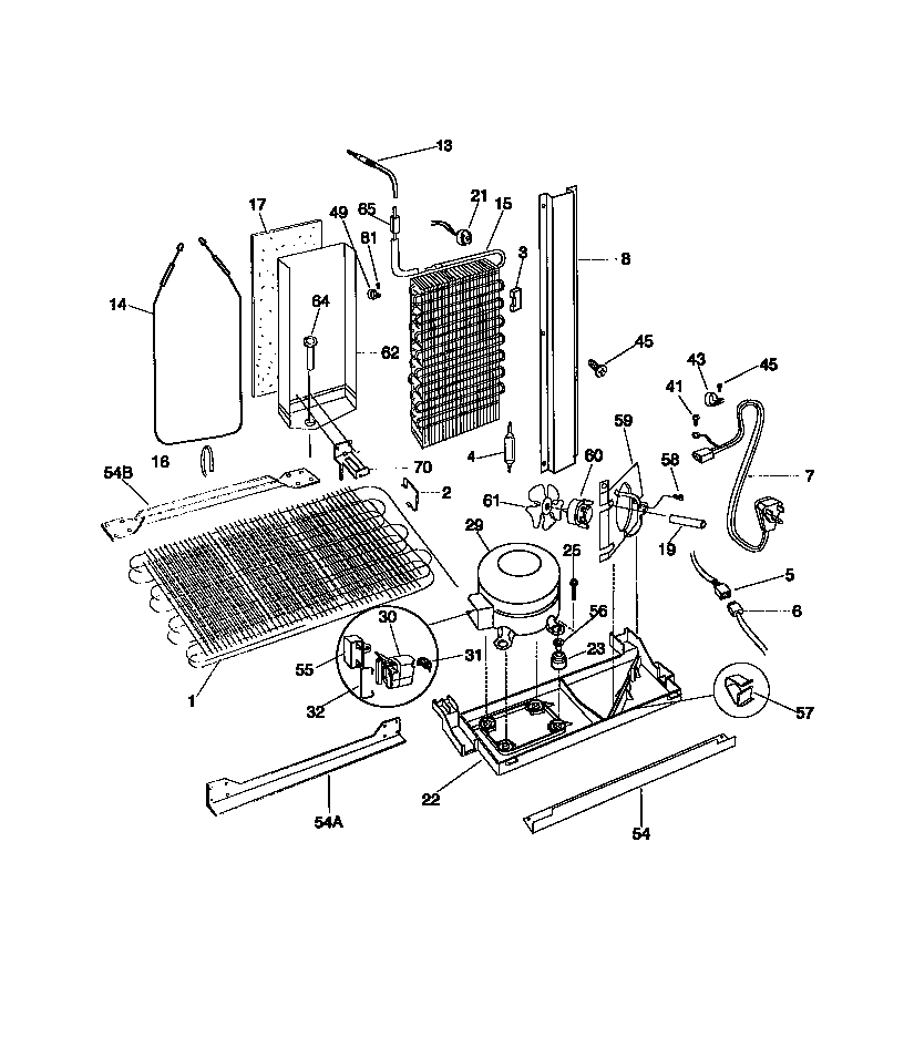 Kenmore 25358689892 system diagram