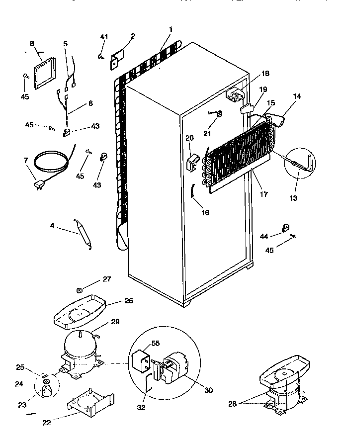 Kenmore 25378135891 system diagram