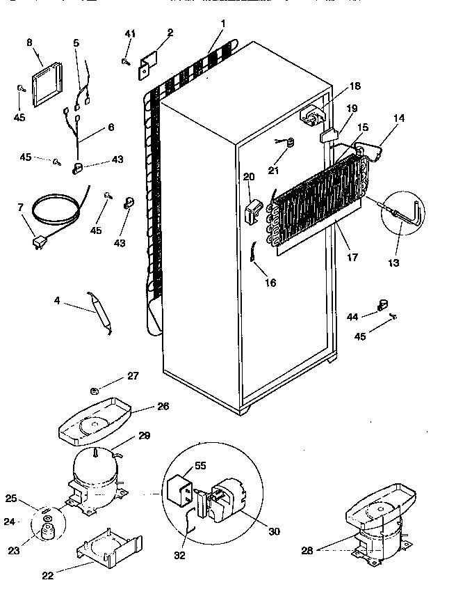 Kenmore 25378132891 system diagram