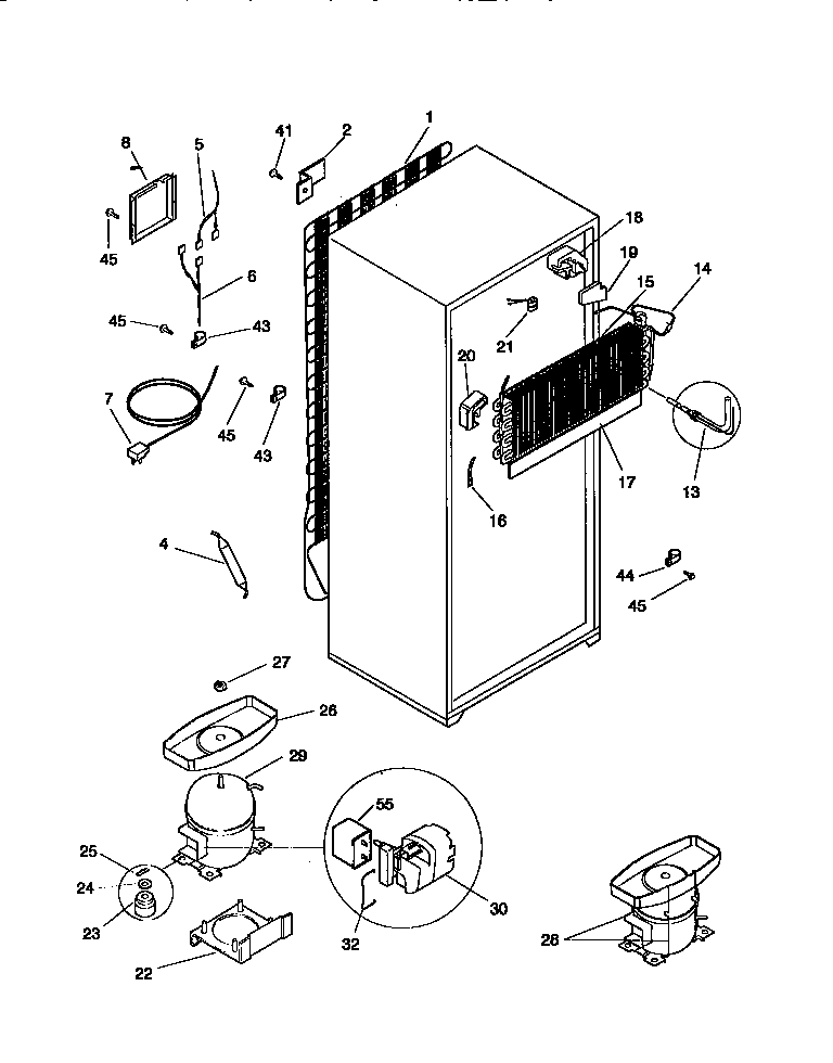 Kenmore 25336608892 system diagram