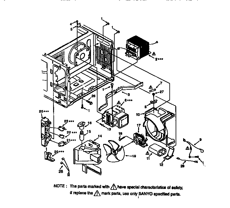 Kenmore 56568301791 switches and microwave diagram