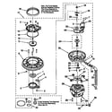 Kenmore 66515891792 pump and motor diagram
