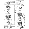 Kenmore 66515835792 pump and motor diagram