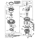 Kenmore 66517791791 pump and motor diagram