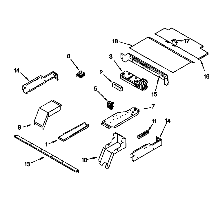 KitchenAid KEBS277DBL3 top venting diagram