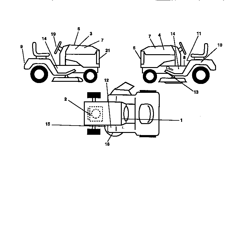 Craftsman 917258514 decals diagram