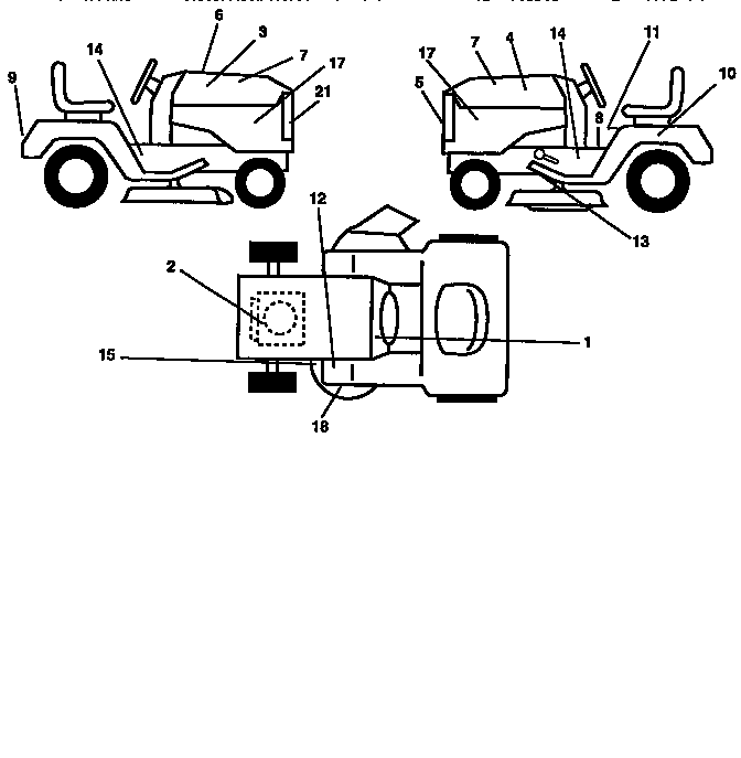 Craftsman 917258513 decals diagram