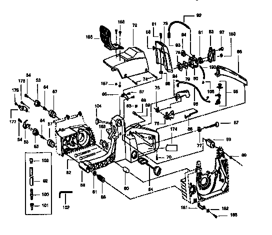 Craftsman 358351242 main frame diagram