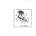 Generac GN190 air cleaner and carburetor diagram