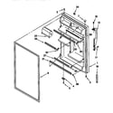 Kenmore 10678817890 refrigerator door diagram