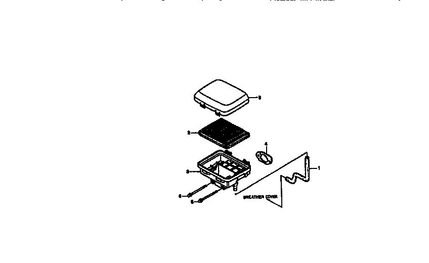 Craftsman 580762011 air cleaner diagram